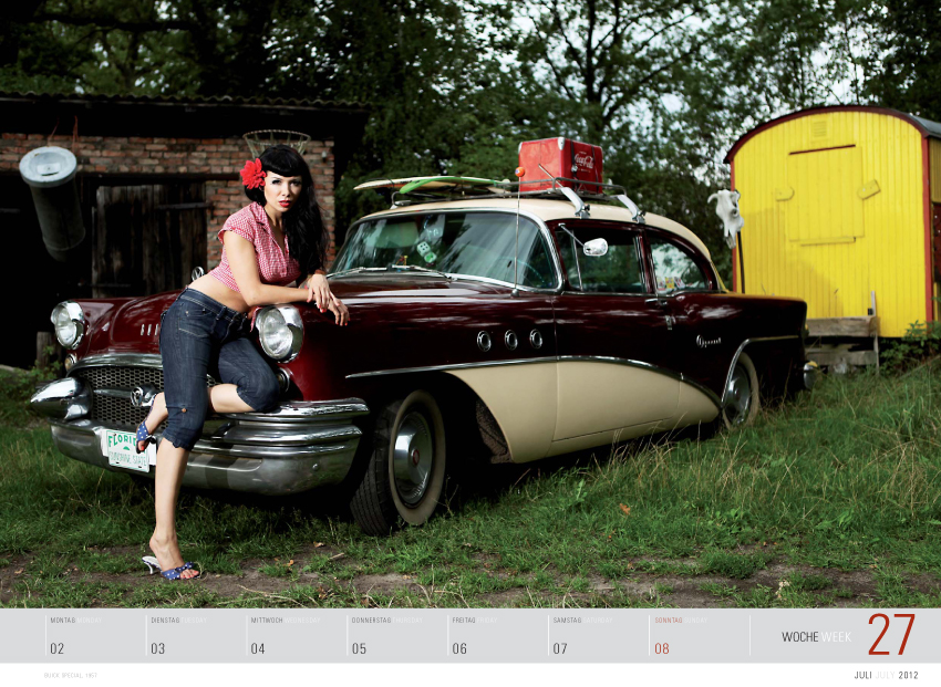 auto.de-Weihnachtsgewinnspiel: „Girls & Legendary US-Cars“ Kalender 2012