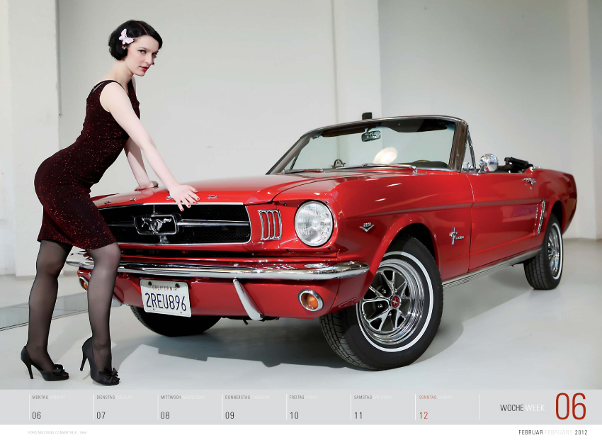 auto.de-Weihnachtsgewinnspiel: „Girls & Legendary US-Cars“ Kalender 2012