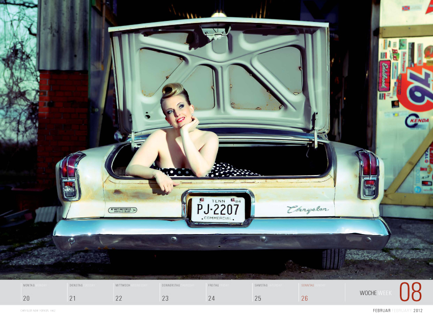 auto.de-Weihnachtsgewinnspiel: „Girls & Legendary US-Cars“ Kalender 2012