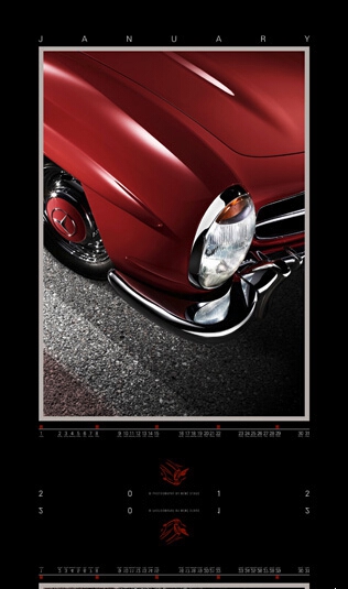 auto.de-Weihnachtsgewinnspiel: Mercedes-Benz 300 SL Kalender 2012
