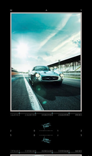 auto.de-Weihnachtsgewinnspiel: Mercedes-Benz 300 SL Kalender 2012