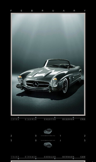 auto.de-Weihnachtsgewinnspiel: Mercedes-Benz 300 SL Kalender 2012