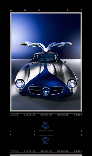auto.de-Weihnachtsgewinnspiel: Mercedes-Benz 300 SL Kalender 2012