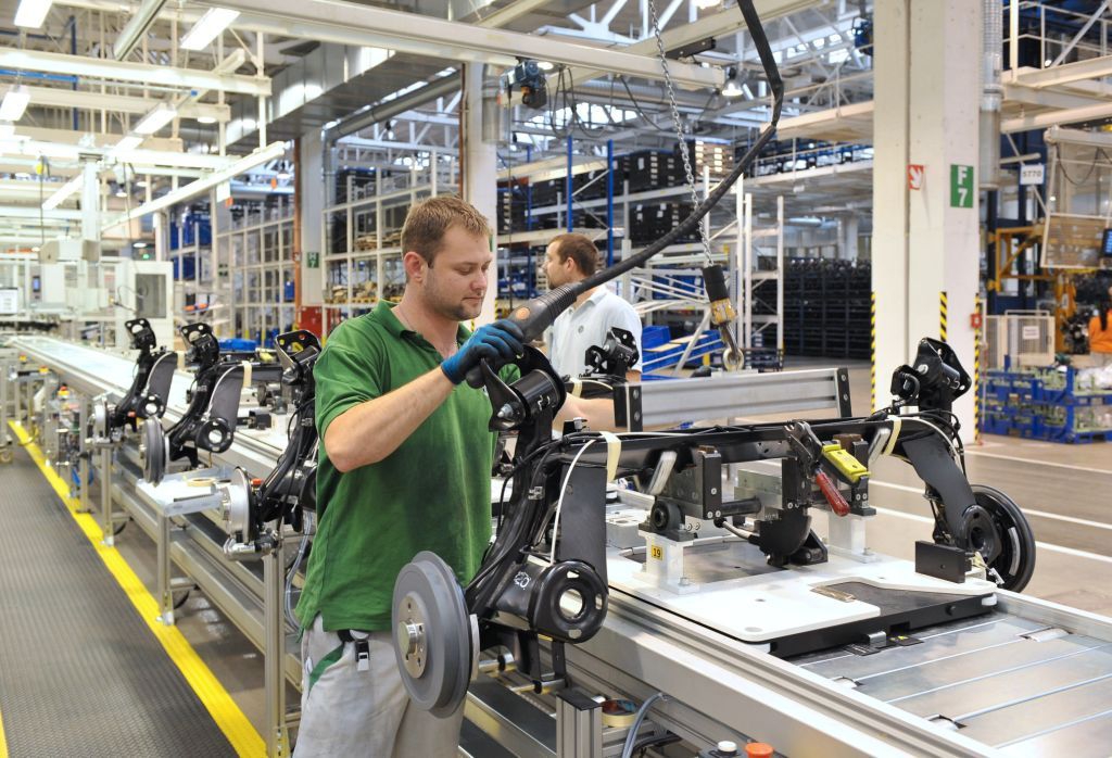 Škoda nimmt erweiterte Hinterachsen-Produktionslinie in Betrieb