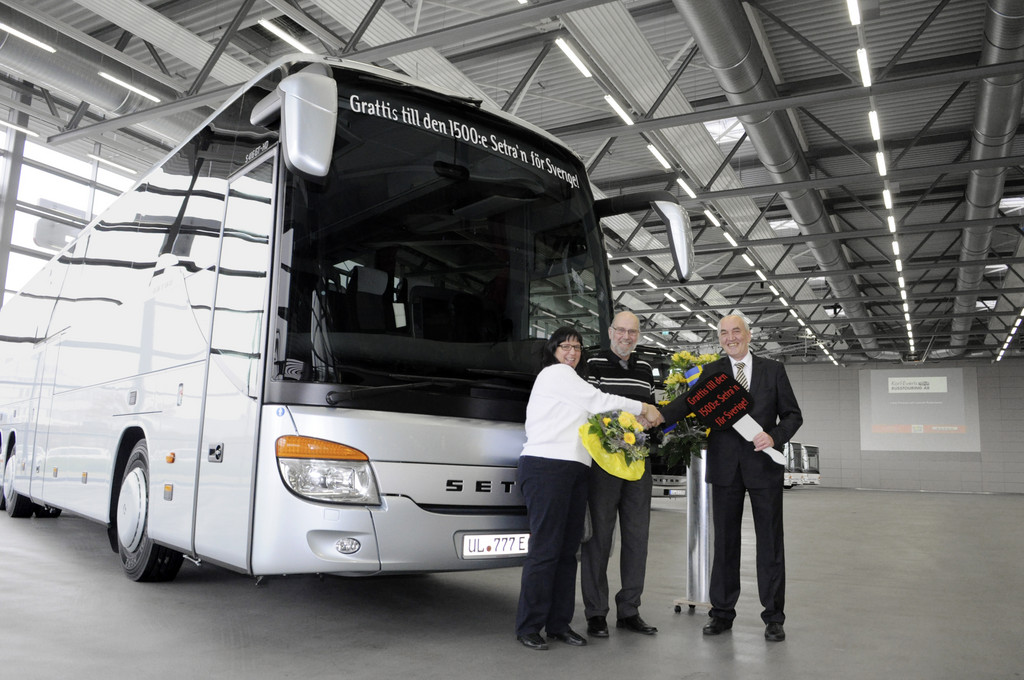 1500. Setra für Schweden