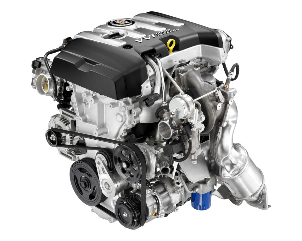 2,0-Liter-Vierzylinder-Turbo von Cadillac.