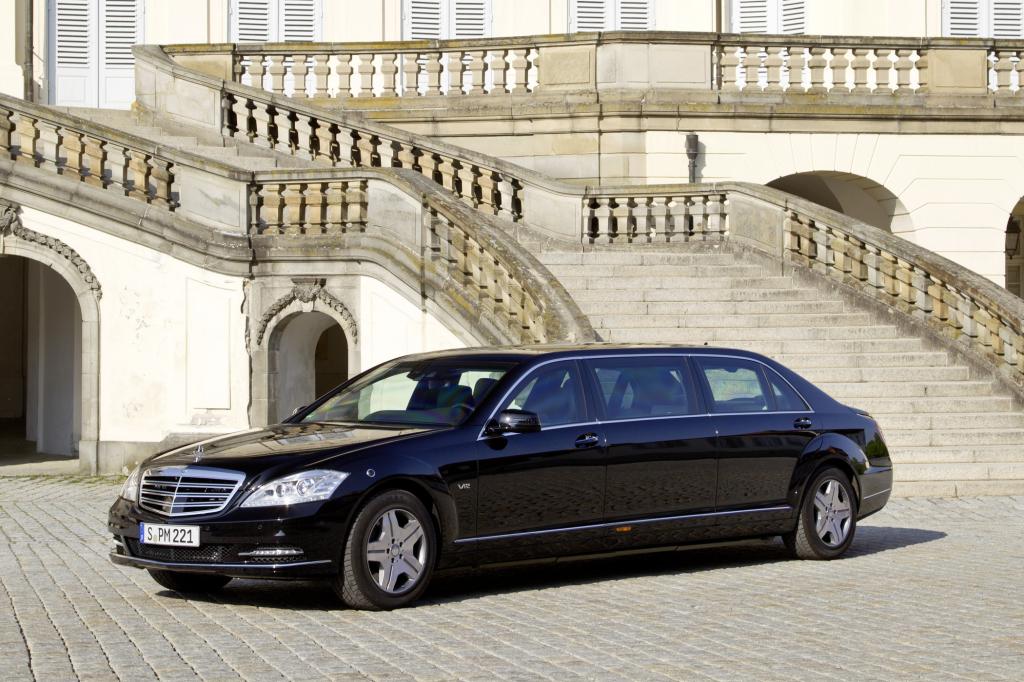 Aktueller Pullmann als S600 Guard