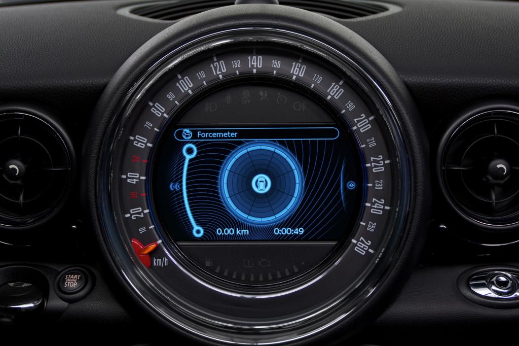 App für Mini-Fahrer - G-Kraft und gutes Wetter