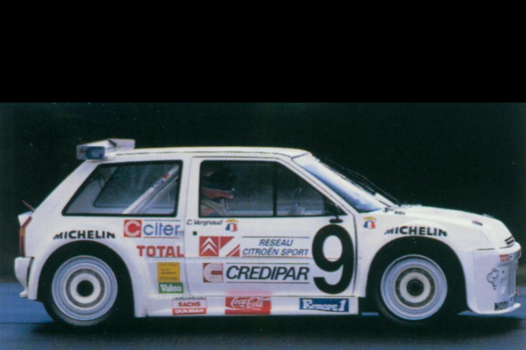 Auch im Rennsport fuhr der Citroen Meriten ein