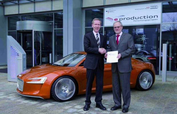 Audi erforscht Fertigung von elektrischen Energiespeichern