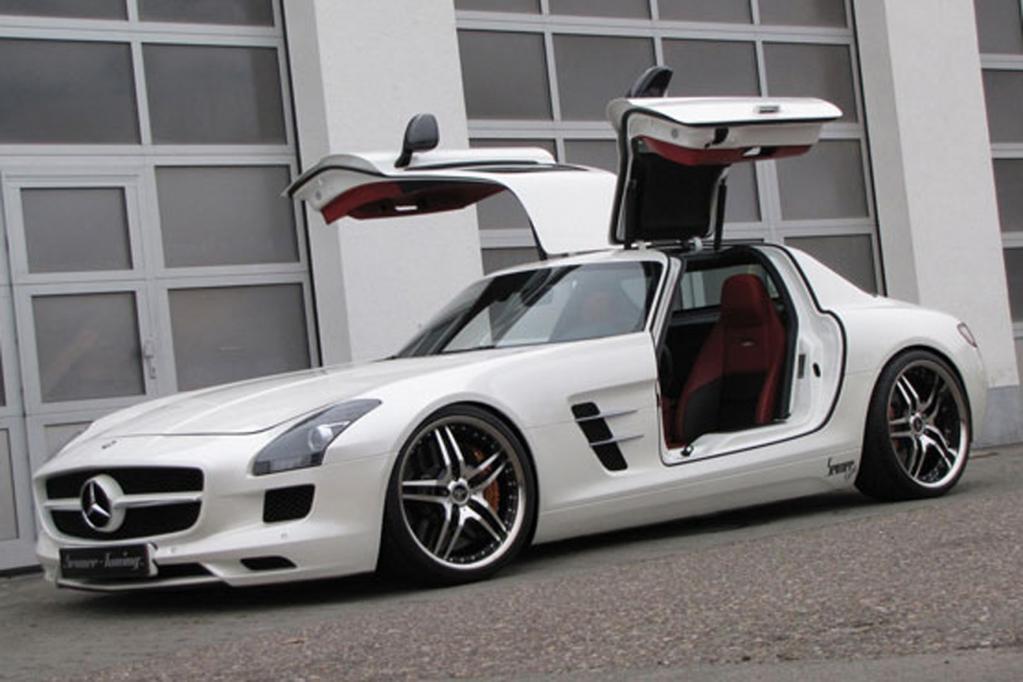 Aufgewerteter Mercedes AMG SLS