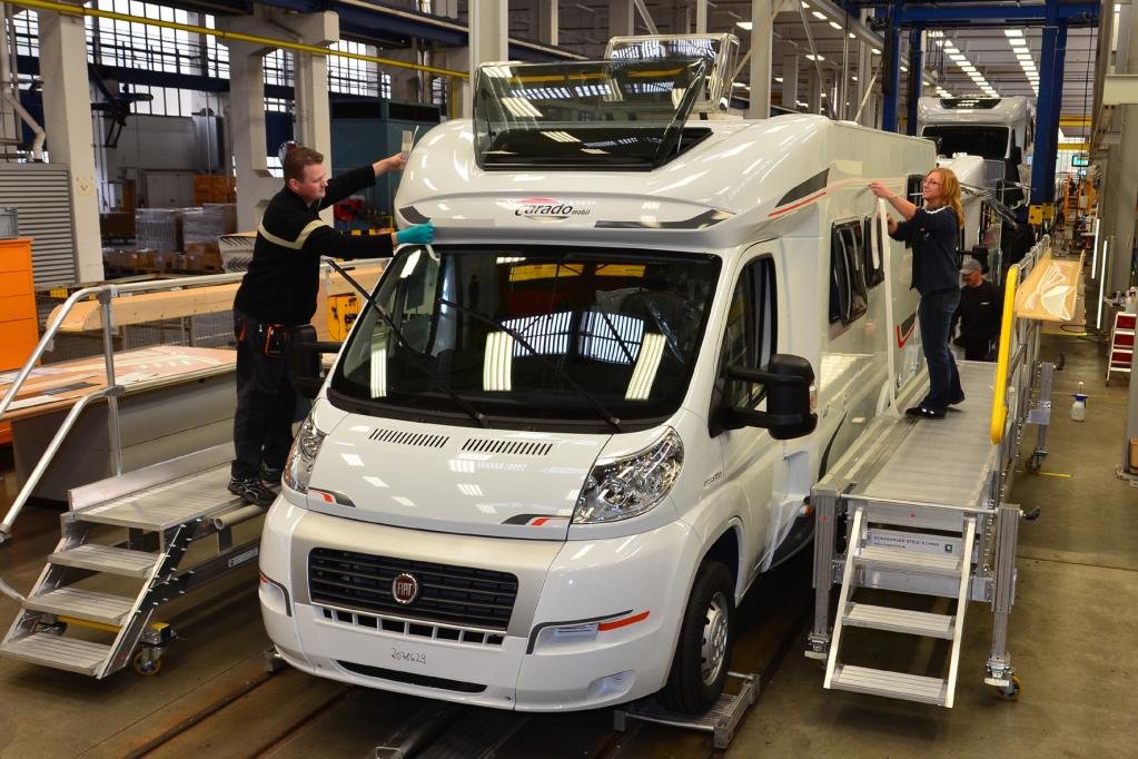 Aus Landmaschinen werden Caravane