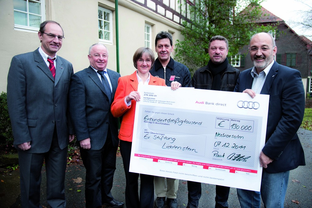 Bei Audi kamen 781.000 Euro Weihnachtsspende zusammen