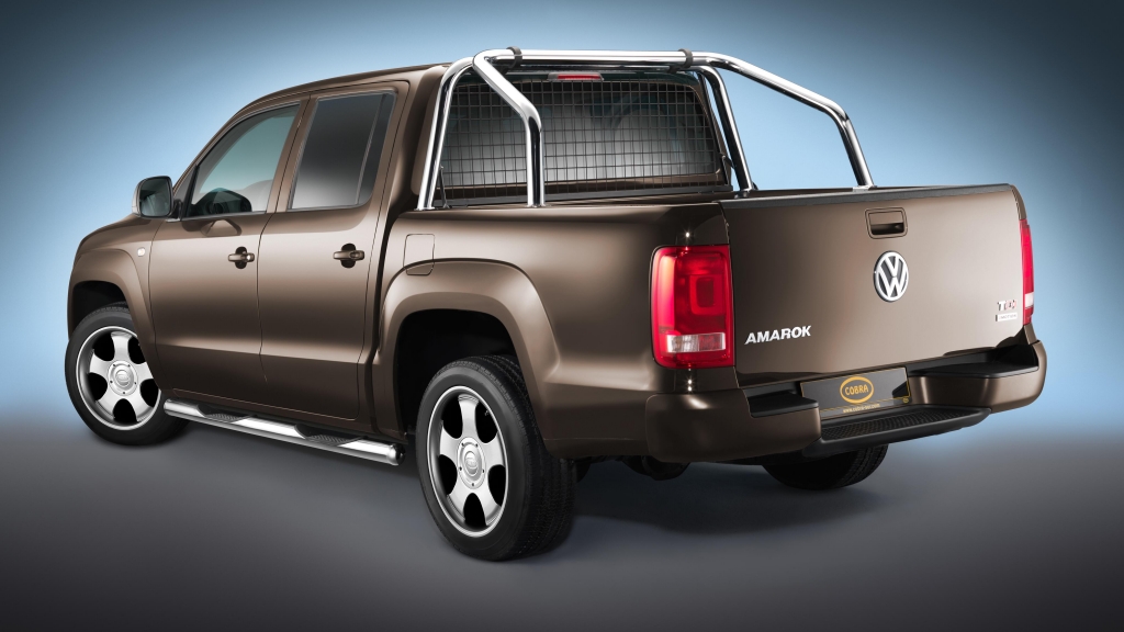 Cobra veredelt VW Amarok: Hardtop, Frontbügel und Alu-Räder für den Wolfsburger Pickup