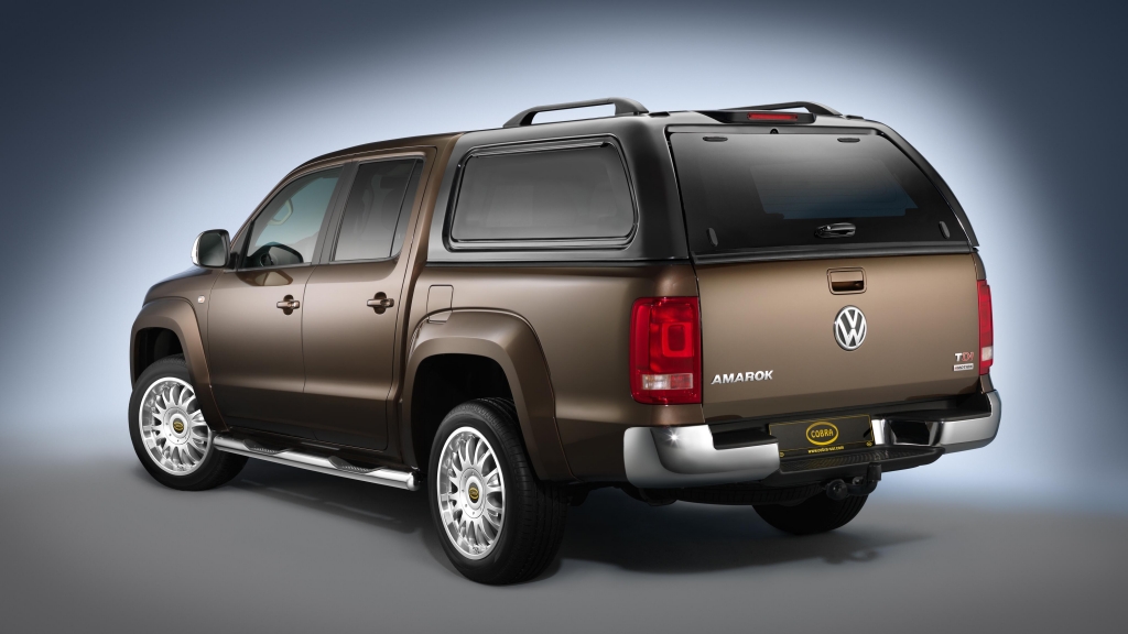 Cobra veredelt VW Amarok: Hardtop, Frontbügel und Alu-Räder für den Wolfsburger Pickup