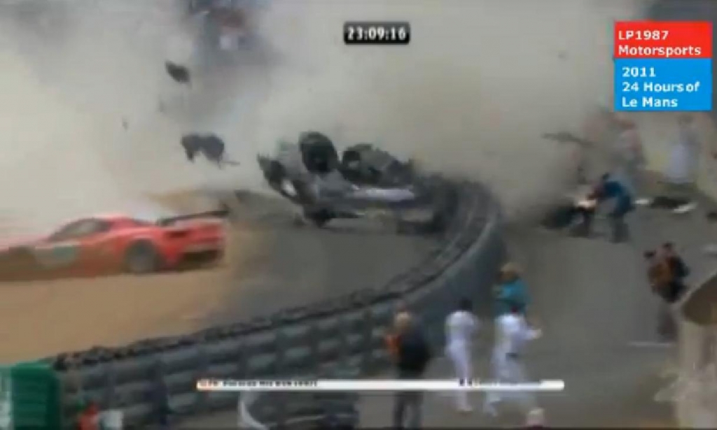 Das war 2011: Der Crash von Le Mans