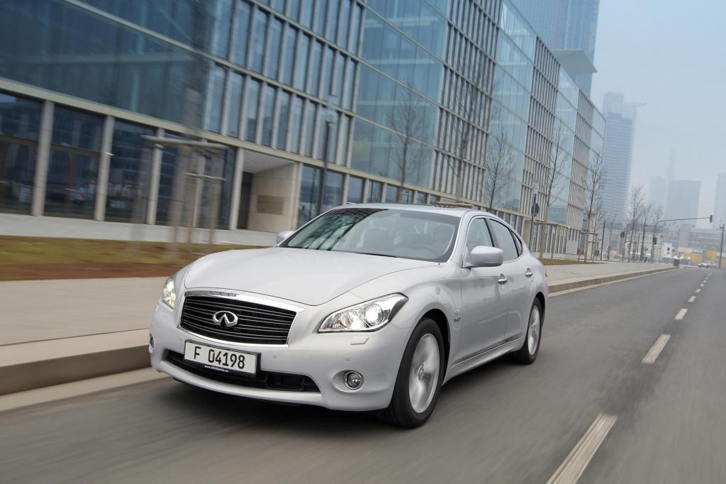 Der Infiniti M35h überraschte mit hohem Komfort und Sparsamkeit
