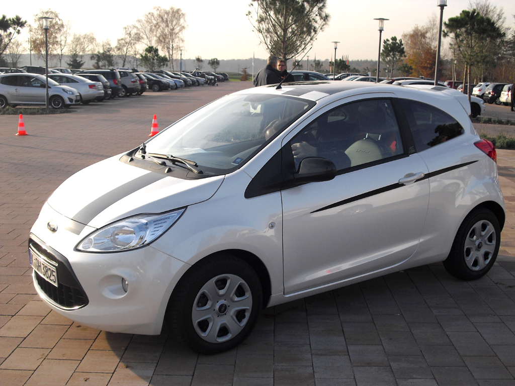 Der Ka ist das aktuelle Einstiegsmodell bei Ford, ... 