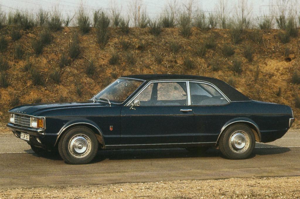 Die zweitürige Limousine des Granada von 1973