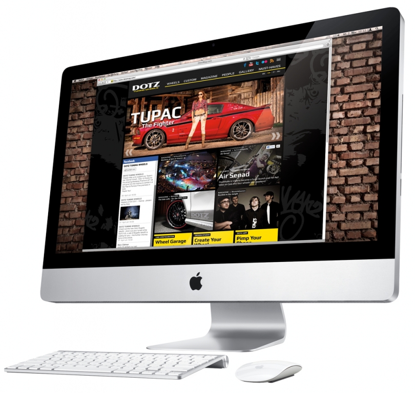 Dotz Tuning Wheels mit neuer Website