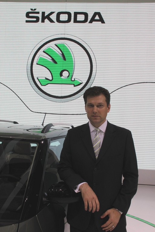 Dr. Gerrit Marx , Chef Skoda China.