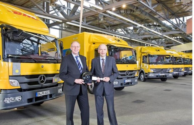 Erster Serien-Hybrid-Lkw für die Post