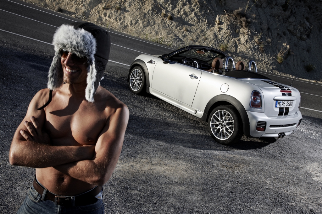 Fahrspaß für zwei im Mini Roadster