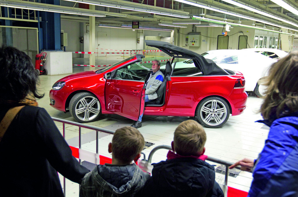 Familientag bei Volkswagen in Osnabrück.