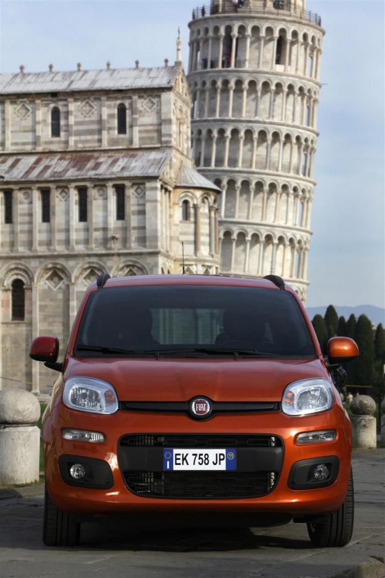Fiat Panda: Blick auf die Frontpartie 