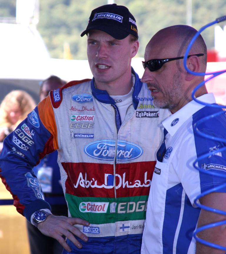Fords Nummer-1-Fahrer 2012: Jari-Matti Latvala (links).
