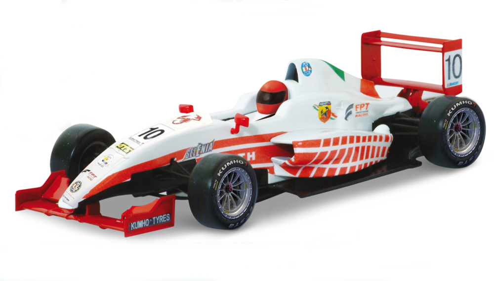 Geschenkidee für Abarth-Fans: Formular-Modellauto.