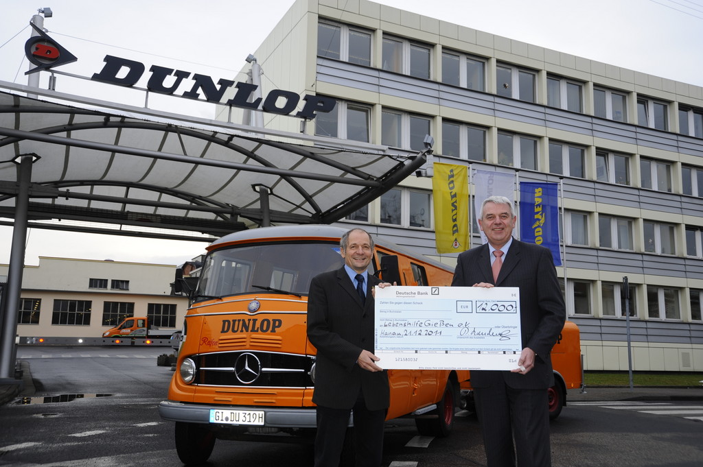 Goodyear Dunlop spendet 12 000 Euro