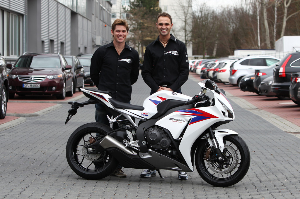 HRP-Team: Karl Muggeridge (l.) und Arne Tode.
