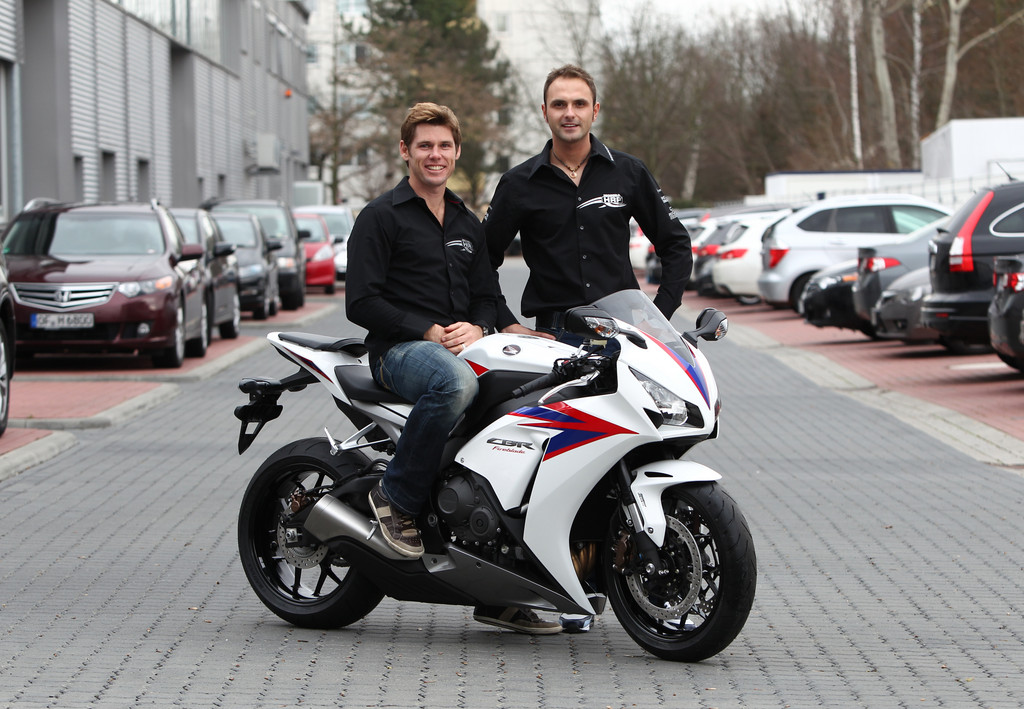 HRP-Team: Karl Muggeridge (l.) und Arne Tode.