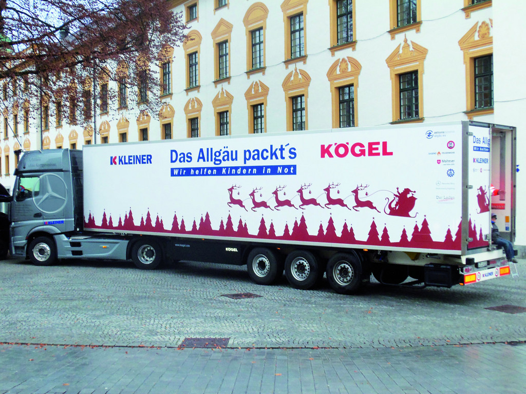Kögel unterstützt Aktion 