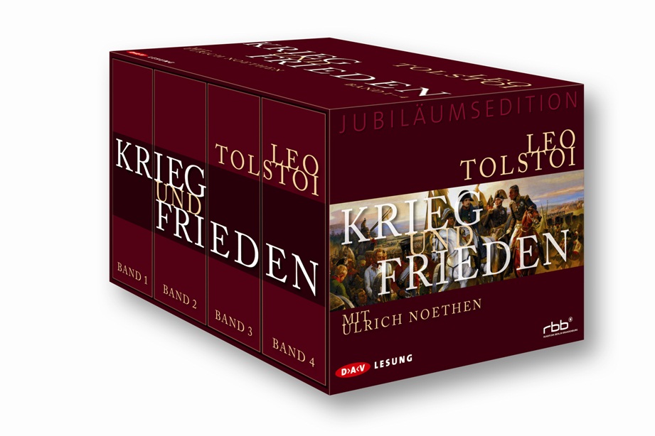 Krieg und Frieden füllt lange Fahrstunden