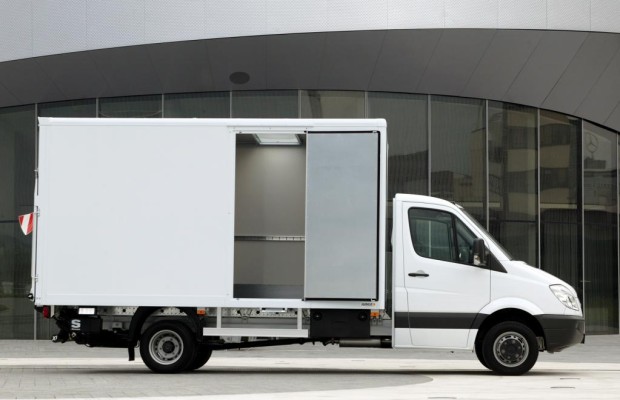 Leichte Kofferaufbauten für den Mercedes-Benz Sprinter