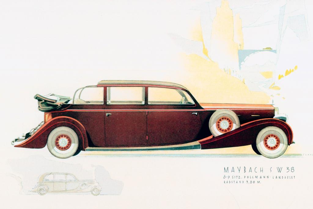 Maybach SW38 Pullmann Landaulet