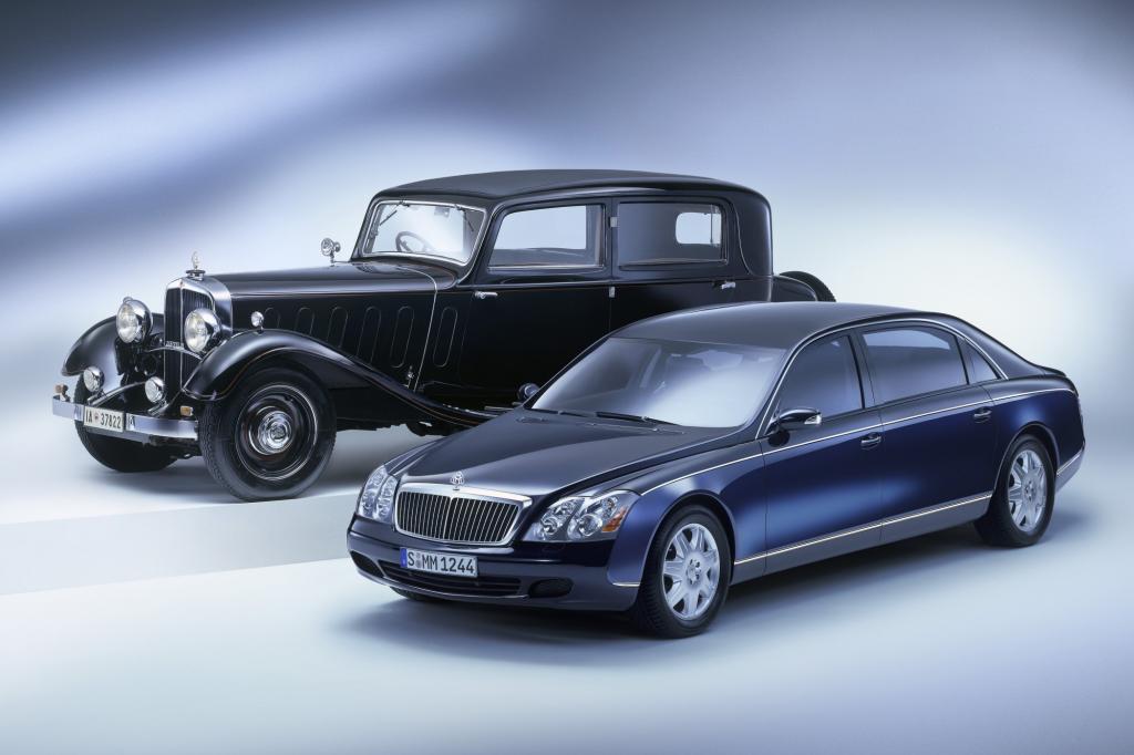 Maybach Zeppelin 1930 und Maybach 62