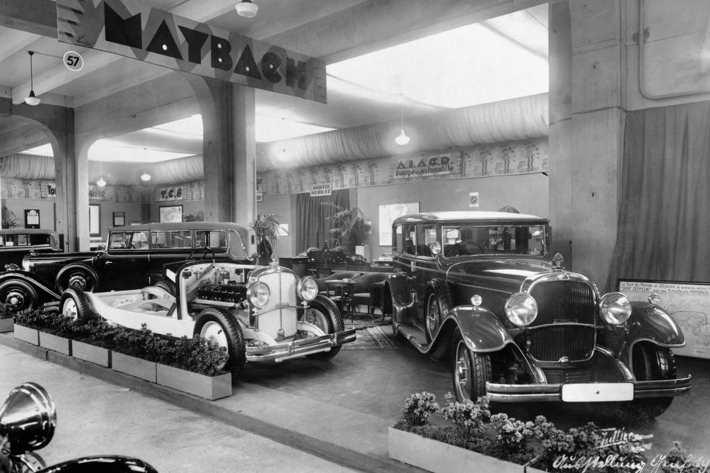 Maybach auf dem Genfer Autosalon 1931