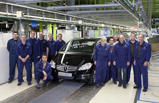 Mercedes-Benz-Werk Rastatt produziert einmillionste A-Klasse