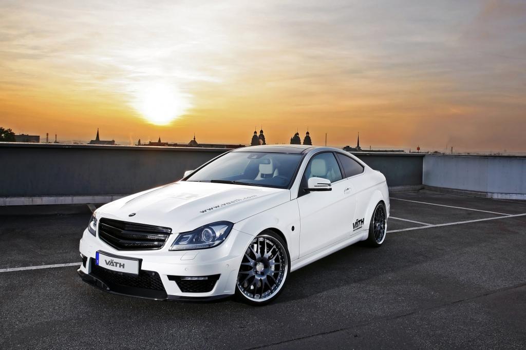 Mercedes C63 AMG Väth - Aufgeladener Schwabenpfeil
