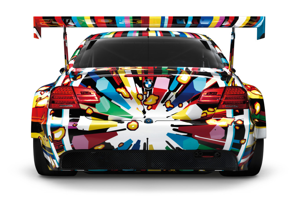 Modell im Maßstab 1:18: BMW M3 GT2 Art Car Jeff Koons.
