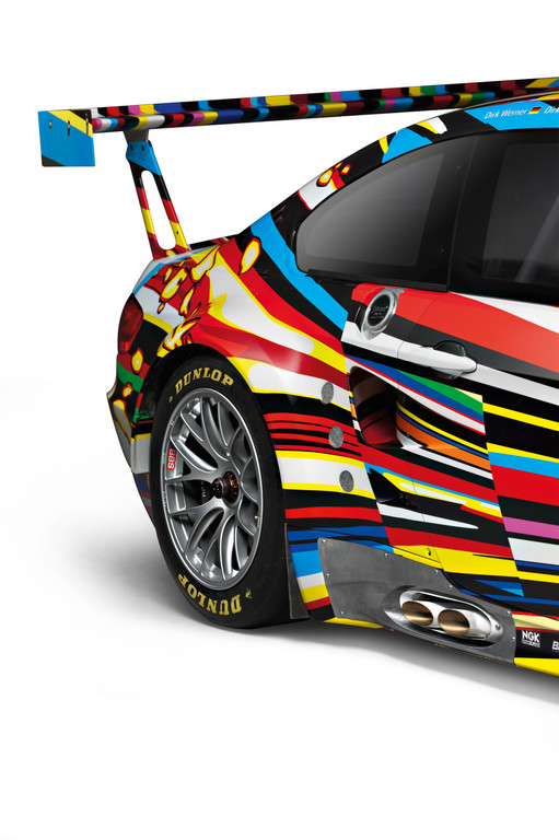Modell im Maßstab 1:18: BMW M3 GT2 Art Car Jeff Koons.