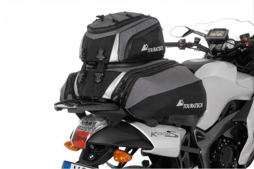 Motorrad Messe Leipzig 2012: Touratech Travel Bag mit Ad Bag