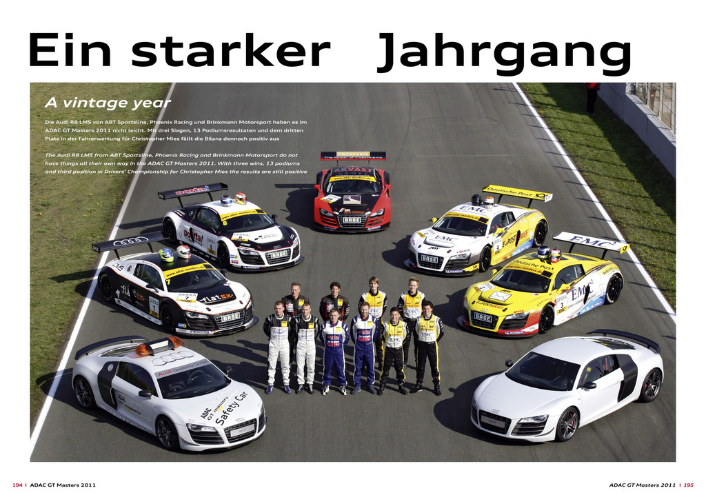 Neues Buch: Der Audi R8 LMS auf 256 Seiten und in 700 Bildern