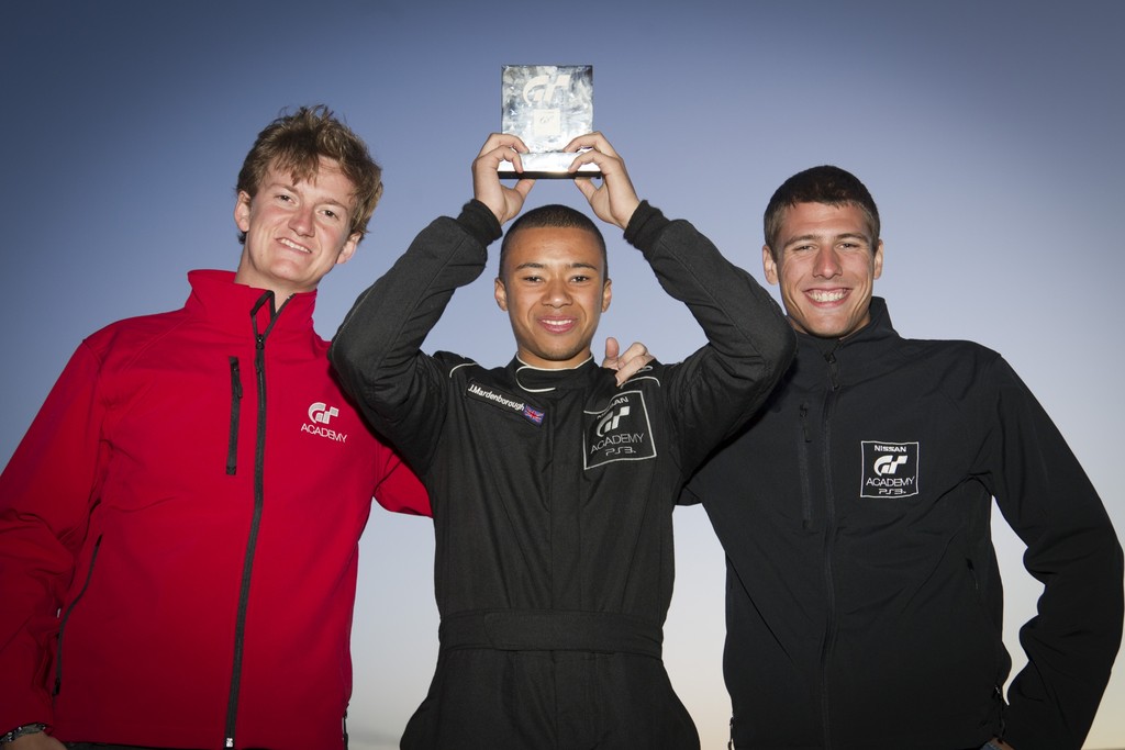 Nissan GT Academy: Die drei Gewinner.