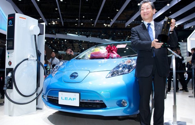 Nissan Leaf ist auch in Japan 
