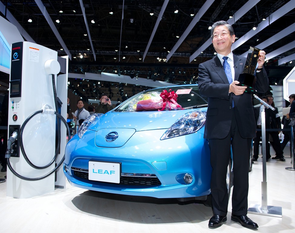 Nissan Leaf ist auch in Japan 