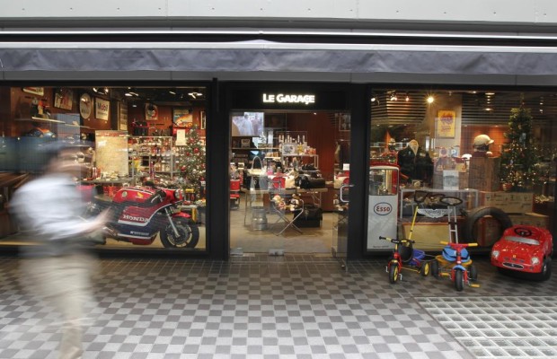 Panorama: Le Garage - PS-Boutique im Herzen Tokios